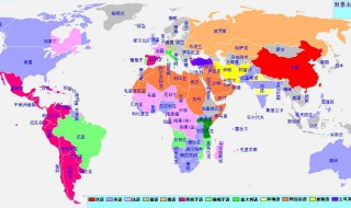 世界语言分布介绍 世界语言分布介绍图