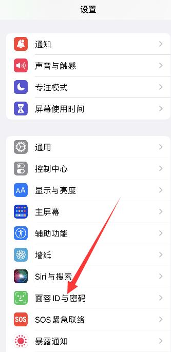 iPhone手机面容ID不可用怎么办