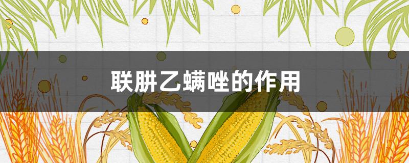 联肼乙螨唑的作用（联肼乙螨唑有药害吗）