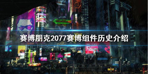 赛博朋克2077赛博组件是什么（赛博朋克2077高级组件）