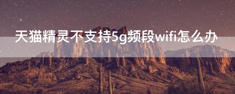 天猫精灵不支持5g频段wifi怎么办 天猫精灵连网失败显示目前不支持5G频段的wife