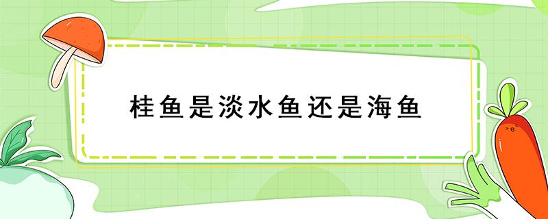 桂鱼是淡水鱼还是海鱼 桂鱼鱼是海鱼还是淡水鱼