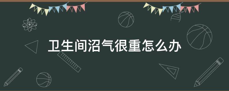 卫生间沼气很重怎么办（厨房沼气很重怎么办）