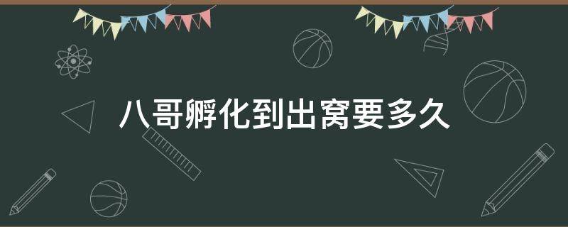 八哥孵化到出窝要多久 八哥多少天孵出