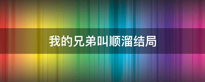 我的兄弟叫顺溜结局 我的兄弟叫顺溜结局怎么样