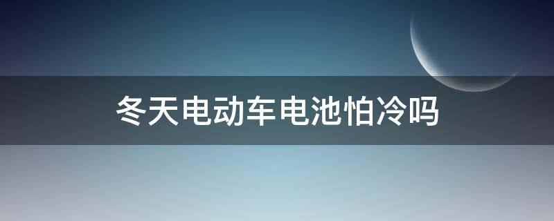 冬天电动车电池怕冷吗 电动汽车电池怕冷吗