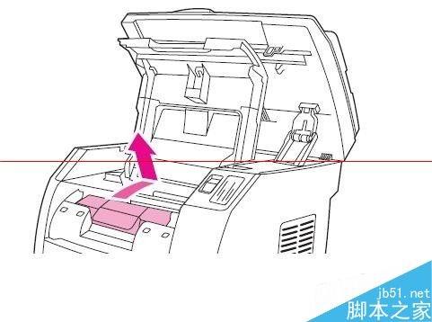 惠普打印机老是卡纸怎么办?惠普hp CLJ2840.2820清除机器内部卡纸方法