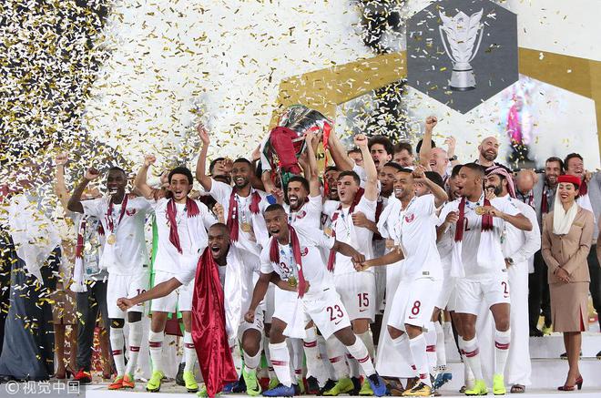 2019年卡塔尔历史首次夺得亚洲杯