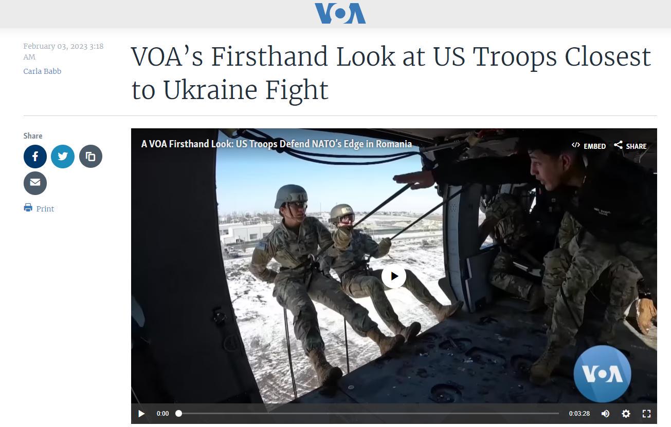 美媒：“最接近乌克兰战场的美军部队”在忙什么？